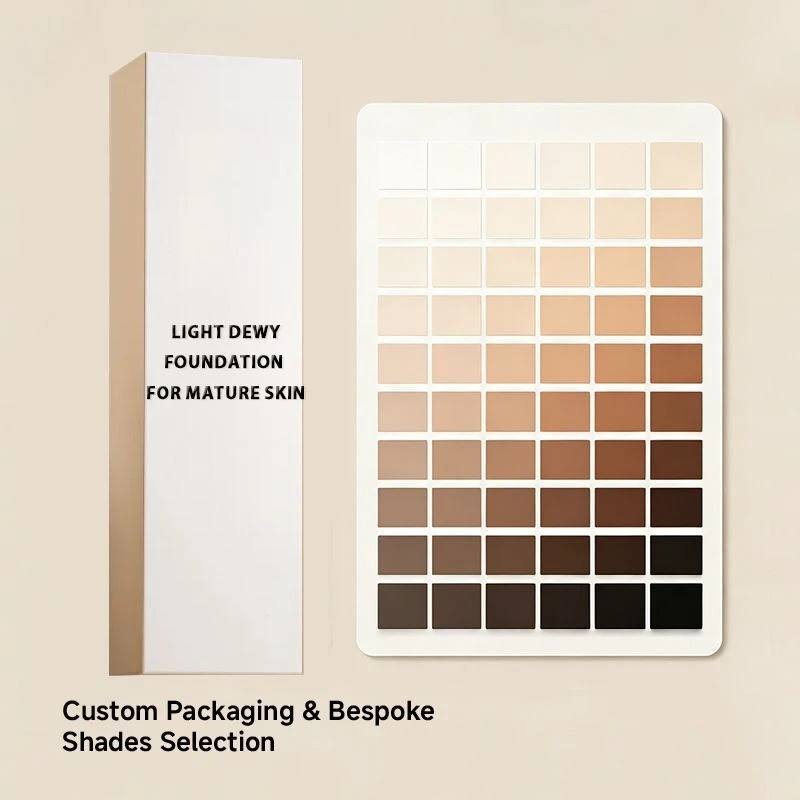 Light Dewy Foundation For Mature Skin high quality